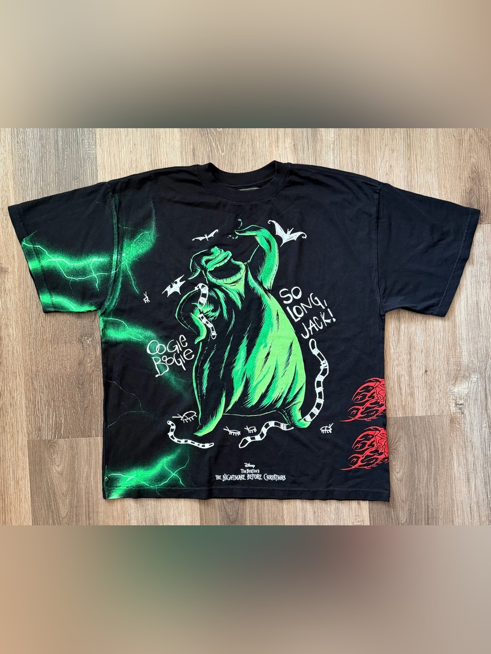 Civil Regime x Nightmare Before Christmas Oogie boogie Size Medium NWOT